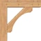 Ekena Millwork Legacy Block Smooth Bracket w/ Offset Brace, Western Red Cedar, 7 1/2"W x 32"D x 32"H BKT0806X32X32LEC05SWR - alternate 3